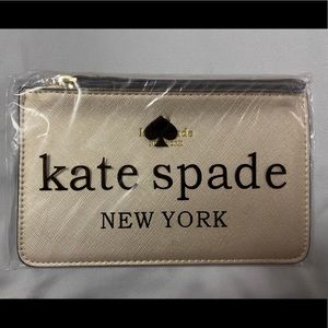Kate Spade Gold Wristlet